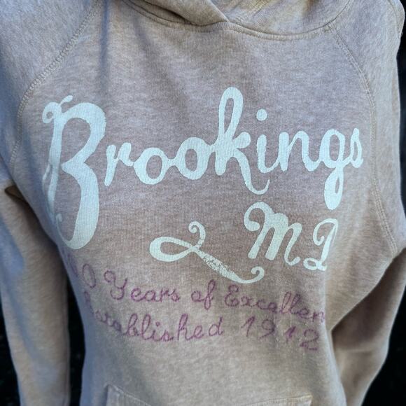 H&M LOGG Hoodie Long Sleeve Pullover Brookings Sweatshirt Women's M - Picture 2 of 10